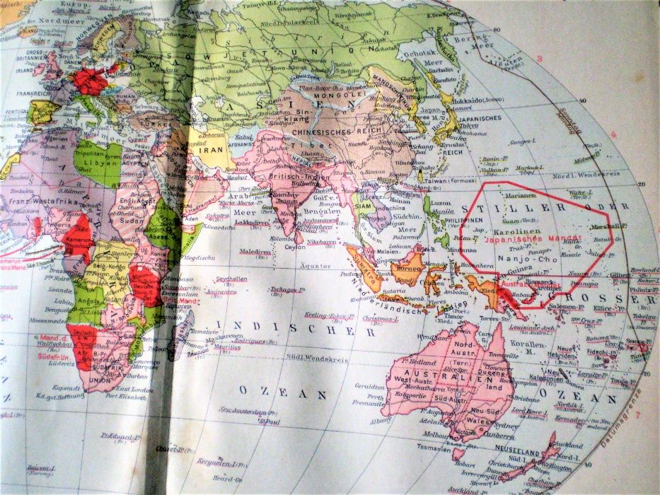 Атлас Мира 1939 г. на немецком языке