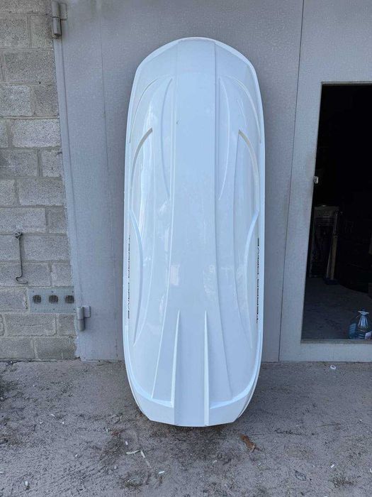 Автобокс на дах авто Terra Drive 600, білий