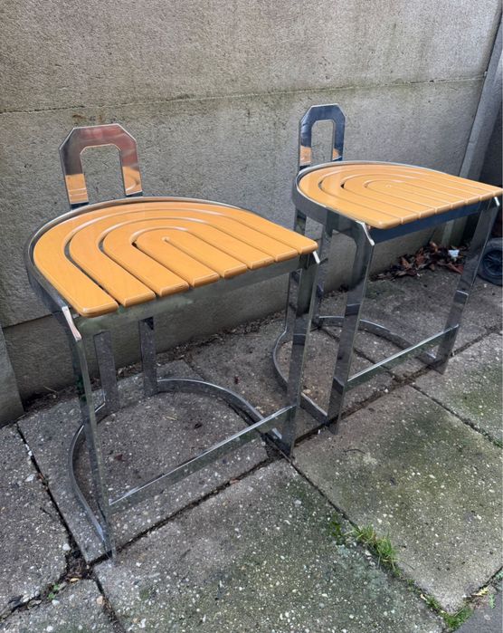 Allmilmo hoker postmodern. Lata 80-te. Siedzisko 60cm