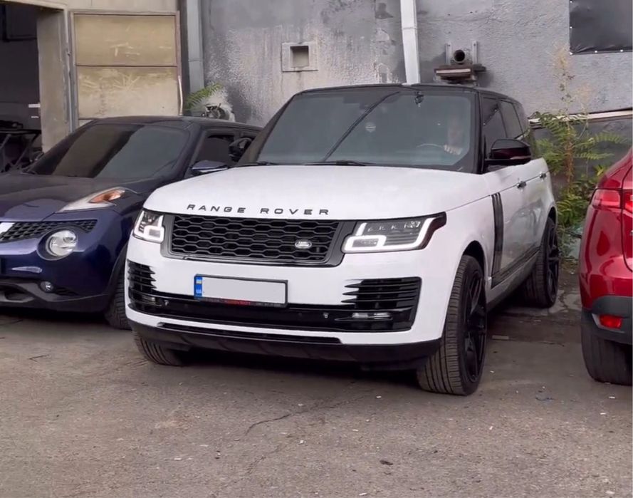 Рестайлинг 2018+ для Range Rover Vogue L405 (2014-2018) обвес фары др.