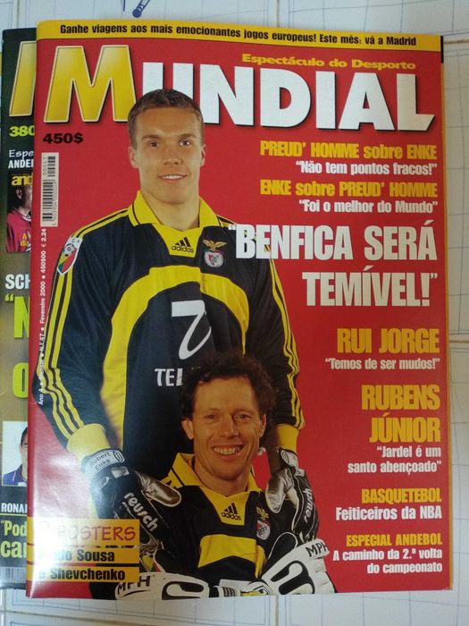Revista Mundial (Futebol e outros desportos) 1998/1999/2000