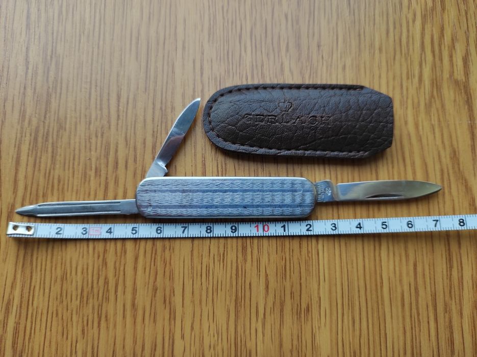 ORYGINALNY Scyzoryk GERLACH Stainless - klasyczny, z etui