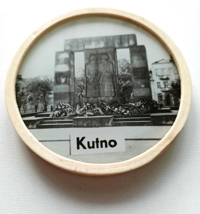 Lusterko Patriotyczne z Prl-u Kutno vintage