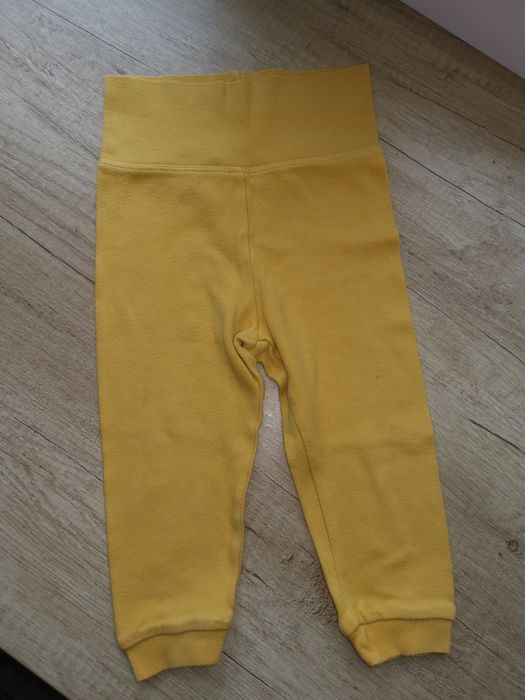 Żółte spodnie Lupilu 74/80