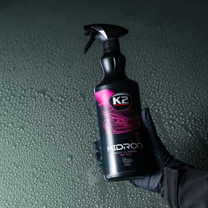 Поліроль восковий для кузова K2 Hidron PRO з гідрофобом на мокро