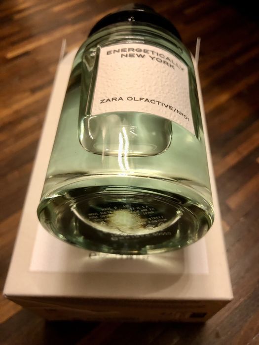 100ml męski zapach perfum woda perfumowana ZARA ENERGETICALLY NEW YORK