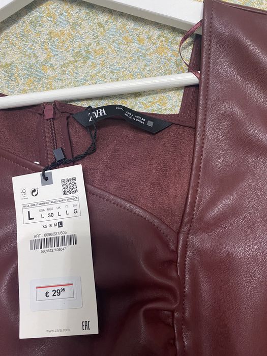 Vestido Zara tam L por estrear