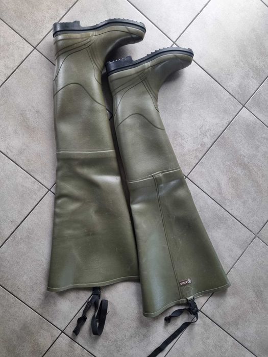 Wodery kauczukowe AIGLE roz. 44 stopa dł. 27,5-28,5cm