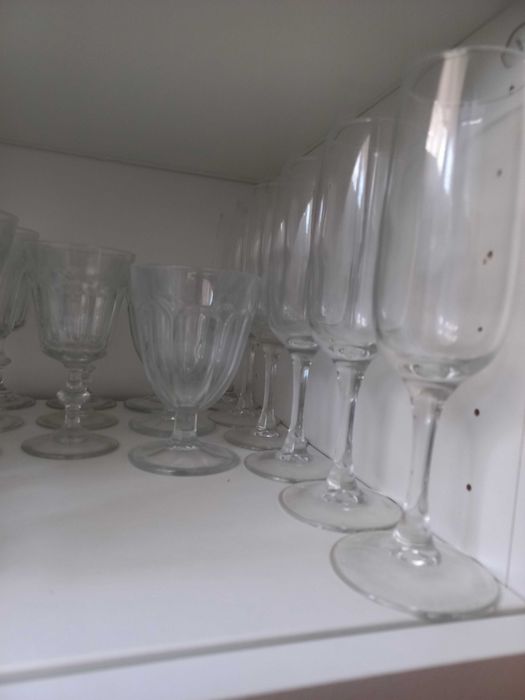 Copos de Vinhos/Água