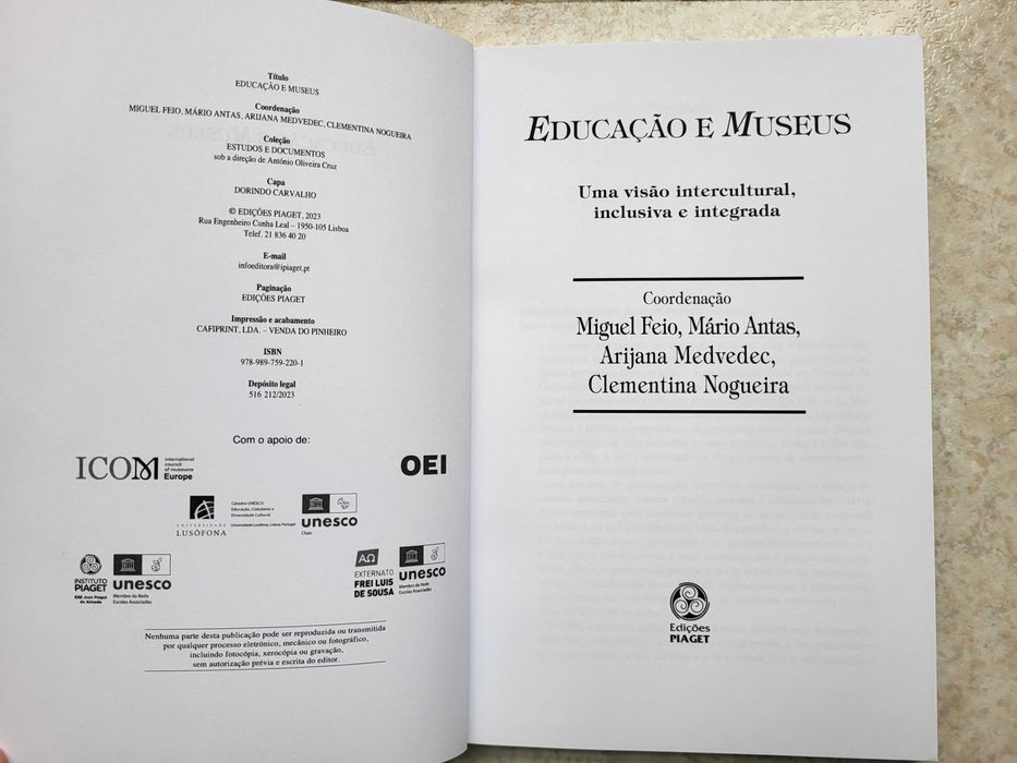 Livro "Educação e Museus"