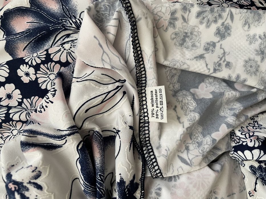 Komplet wiosna lato spódnica i bluzka XL