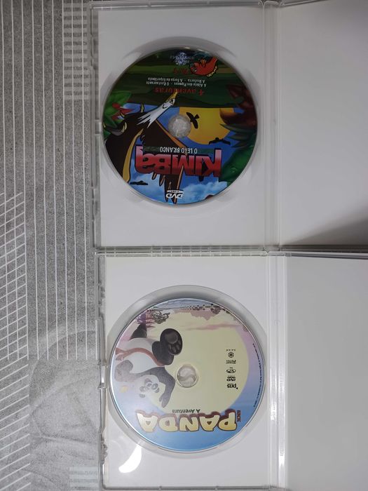 Conjunto de 6 Dvd's para criança