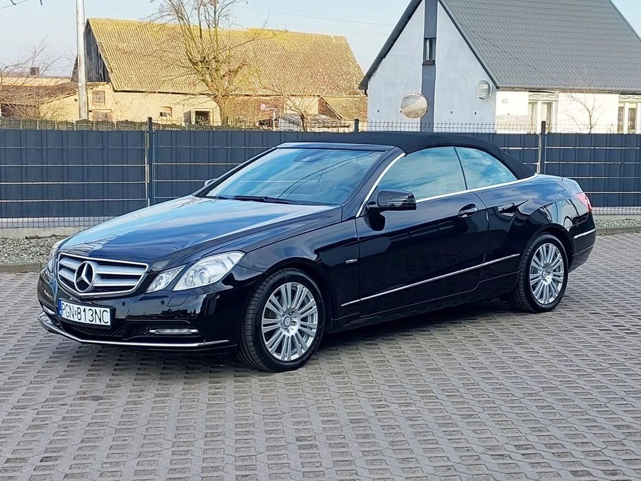 Mercedes-Benz Klasa E * E Benz R * Cabrio * Harman Kardon Tys Km