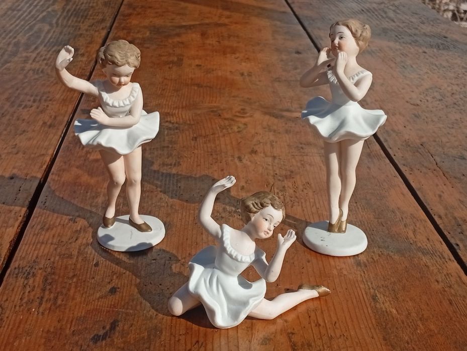 Bailarinas em biscuit