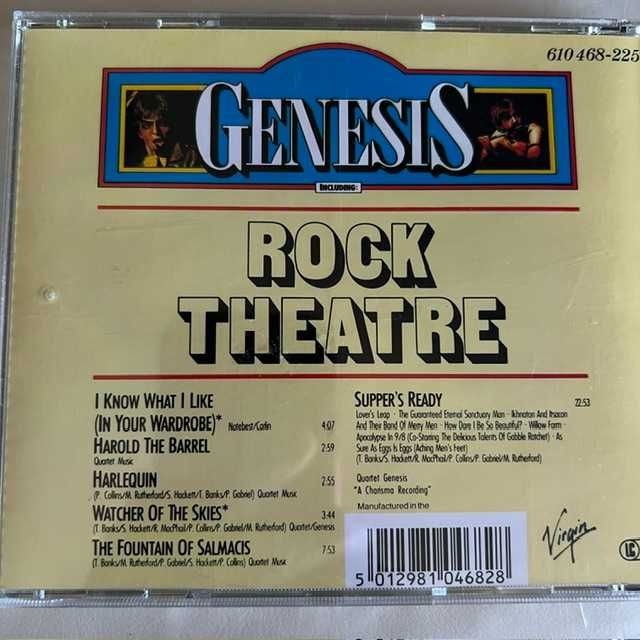 Genesis: Rock Theatre CD