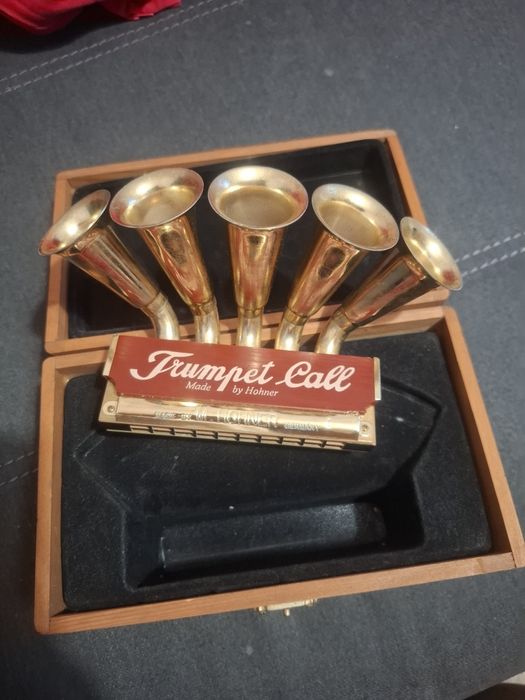Hohner Trumpet Call Nº 220 – Harmónica Vintage de Coleção