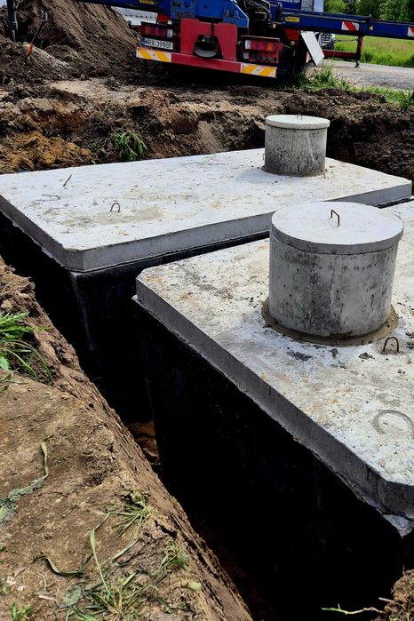 Szambo Betonowe Zbiornik Na Deszczówkę PIWNICA Kanał Poddębice