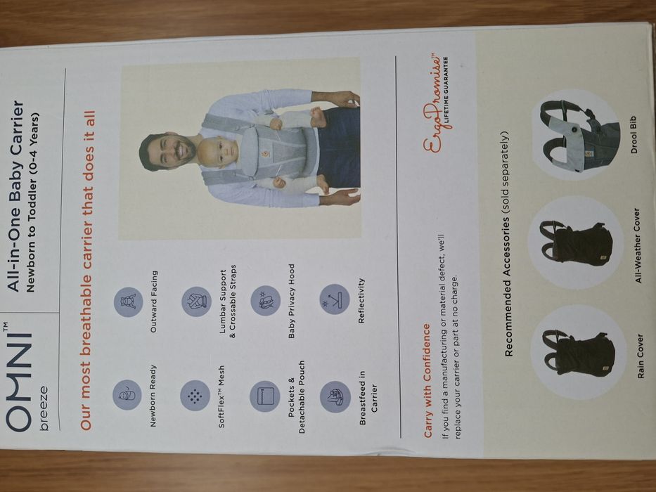 Marsúpio Ergobaby Omni Breeze