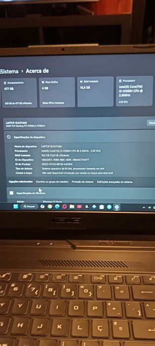 ASUS tuf gaming F15