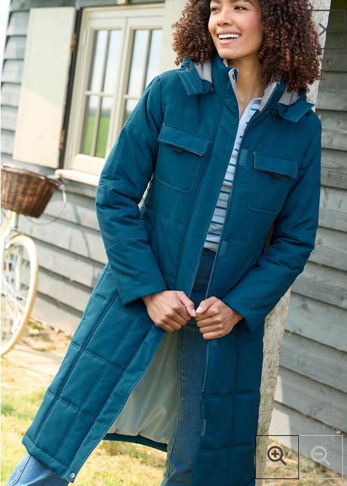 Демісезонне пальто. Довга куртка