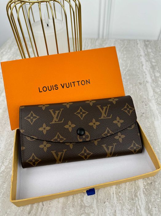 Кошелек женский Louis Vuitton конверт овальный большой Луи Виттон