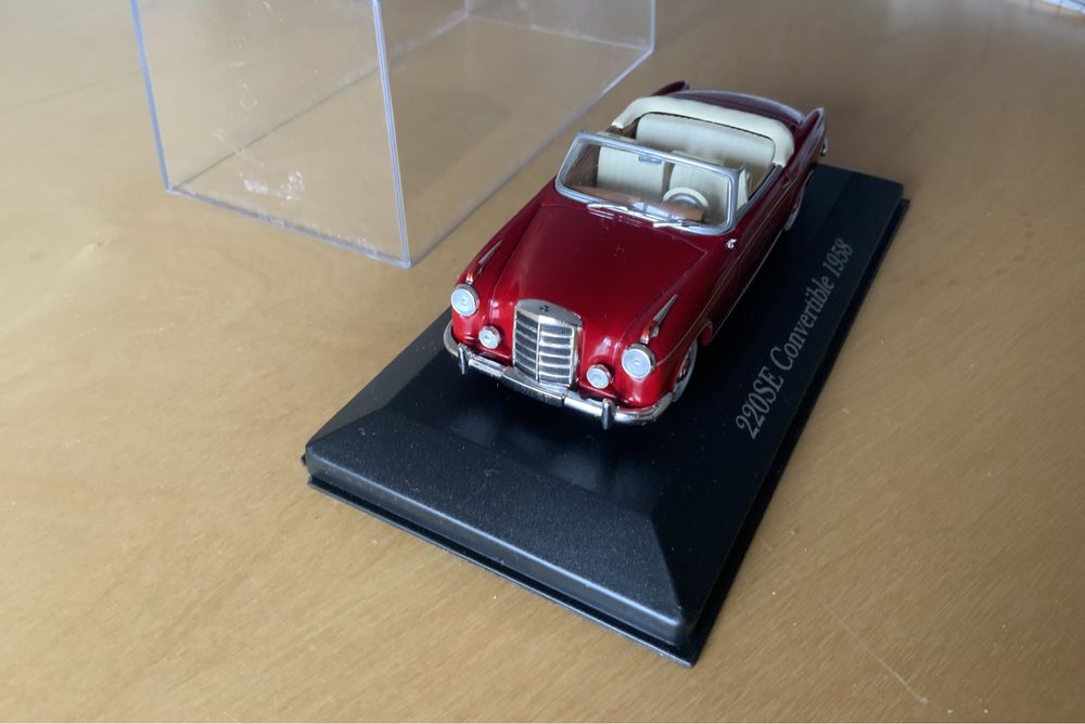 Mercedes, 220SE Convertible 1958 - Altaya, escala 1/43