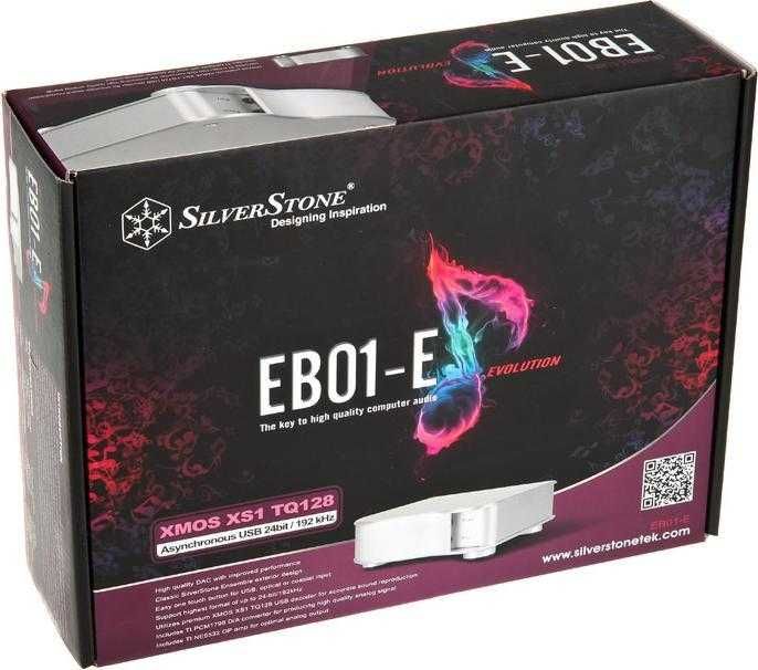 Usb звуковая Silverstone EB01S-E