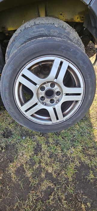 Alu Felgi koła opony 16"7J Audi VW Skoda 5x112 205×55 lato