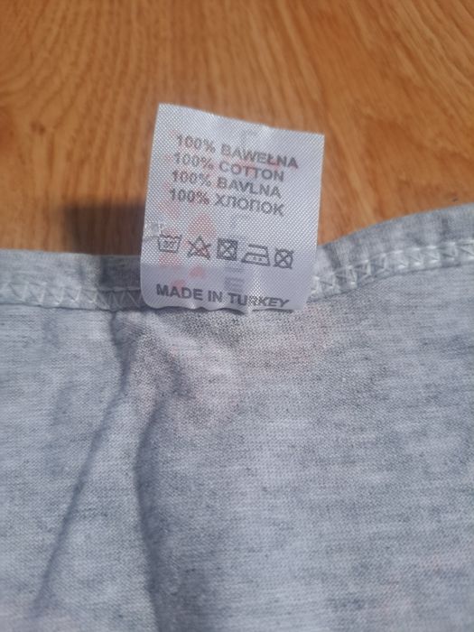 Koszula do karmienia szara w serduszka L