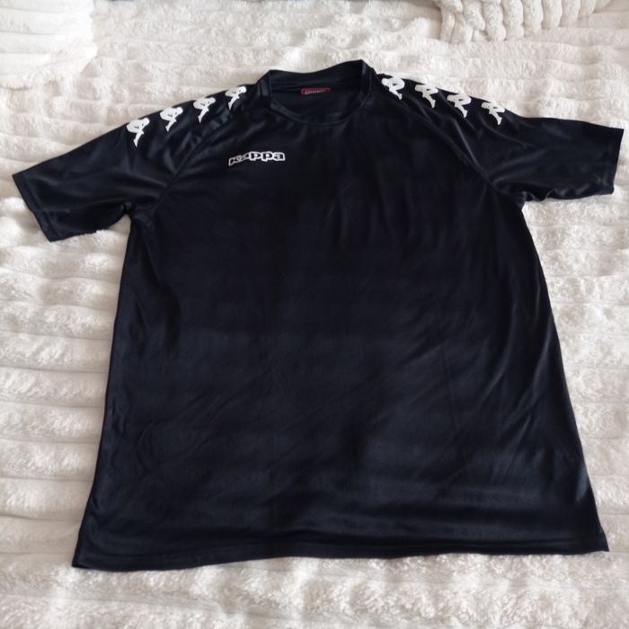 Футболка чоловіча чорна бренд Kappa