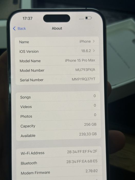 Iphone 15 PRO MAX / 86% / stan idelany / etui burga