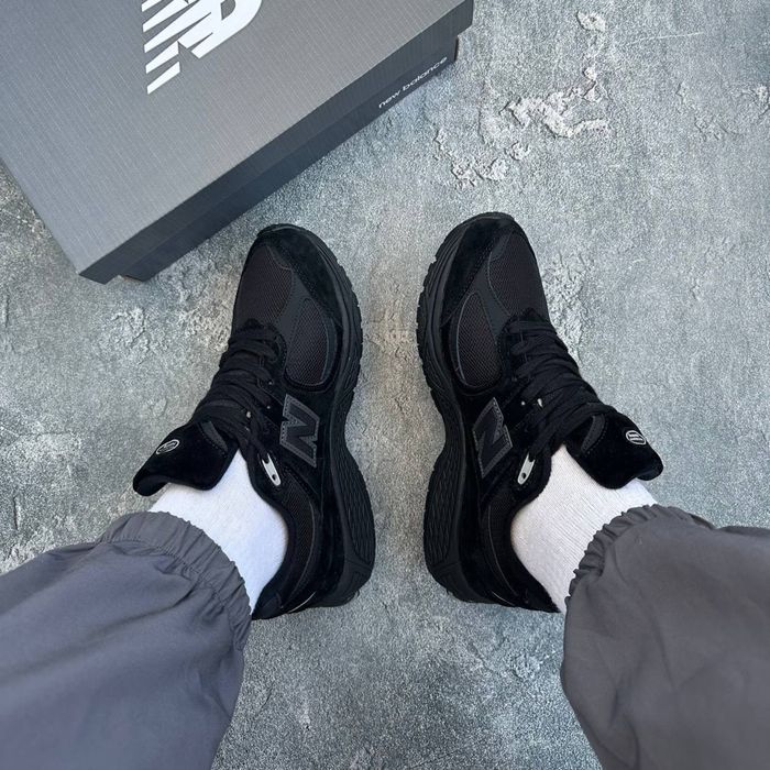 Кросівки New Balance 2002r black, grey, total black 41-46