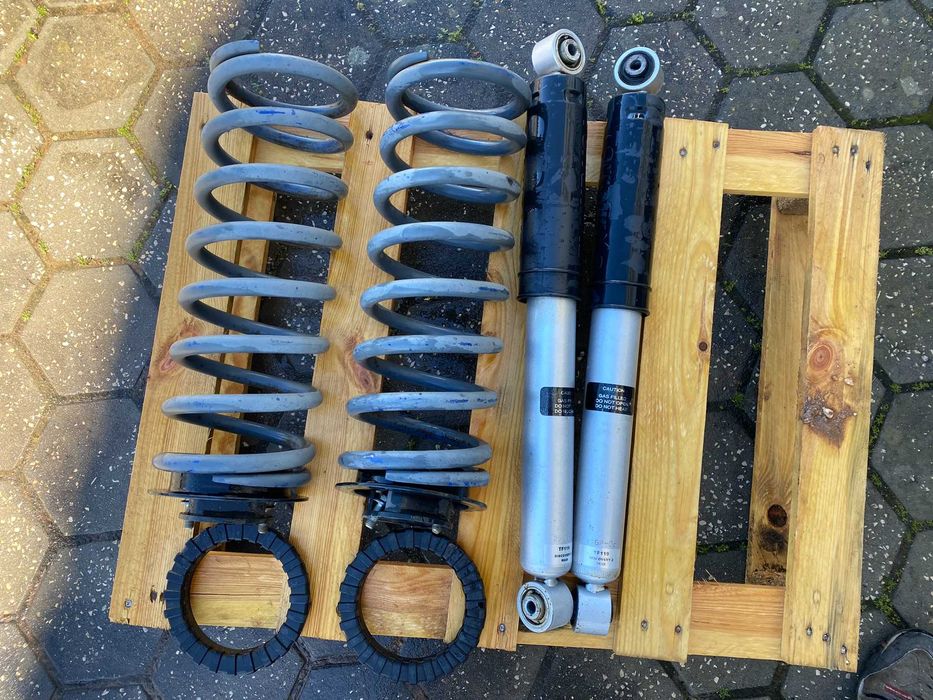 kit suspensão +5 - land rover discovery 2 td5