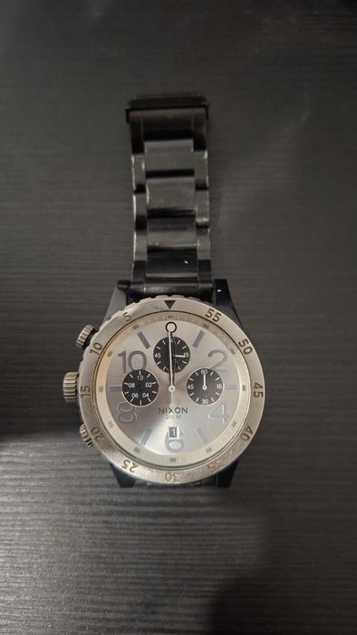 Relogio Nixon 48-20 chrono Mm black/silver