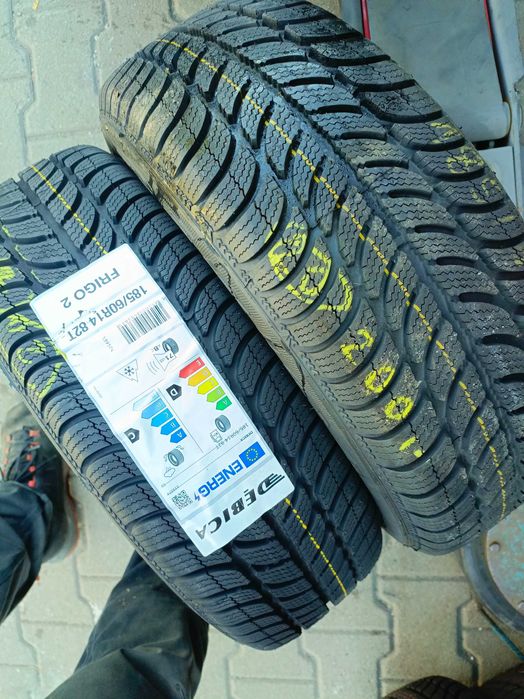 Nowe opony zimowe 185/60/14 Dębica 2 sztuki 2024/25r