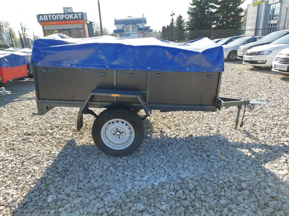 Причіп легковий / прицеп фанерний 1,3*2,0*0,5 УСИЛЕНИЙ  1,5т