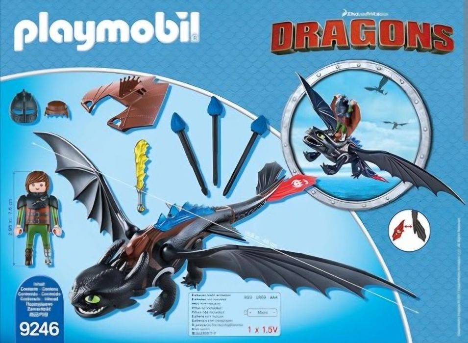 Playmobil dragons Dragões Vikings