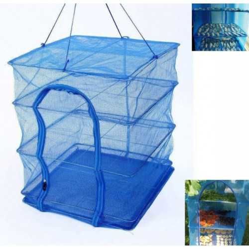 Сетка для сушки рыбы грибов овощей и фруктов сушилка 40х40х60 см