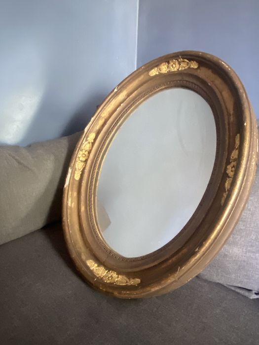 Lustro wiekowe- rama lite drenwo rzeźbione