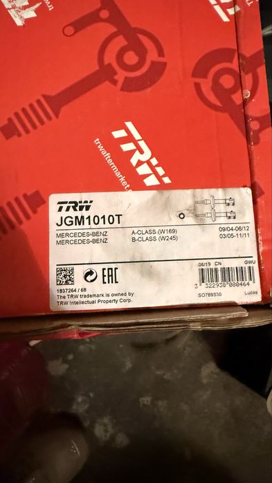 Mercedes w169 w245 amortyzator sprężyny