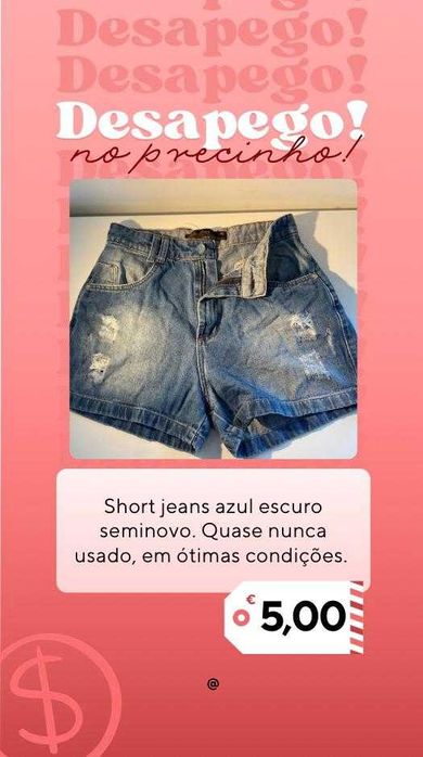 Kit blusas e short
