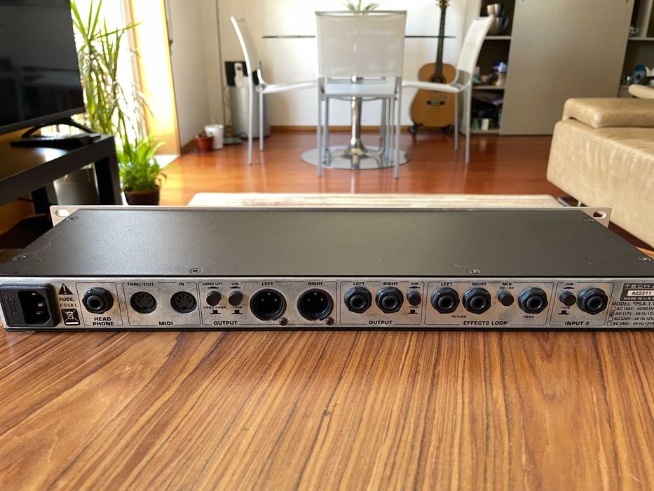 PSA-1.1 Sansamp Rack Amp Simulator + Transformador 110/220V + SoftCase ...