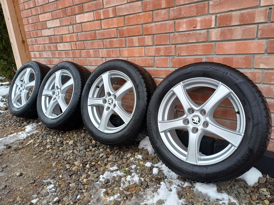 Alufelgi 17"_5x112_Skoda_Octavia_Superb_Karoq_Kodiaq_jak nowe!_dostawa