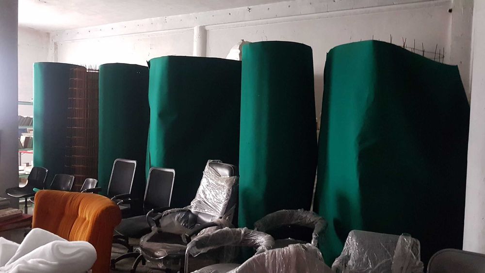 Malha sol vários rolos