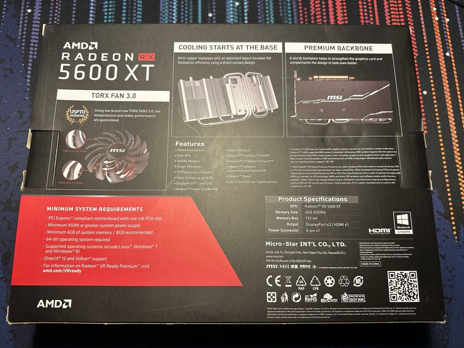 Karta graficzna MSI Radeon RX 5600 XT MECH OC