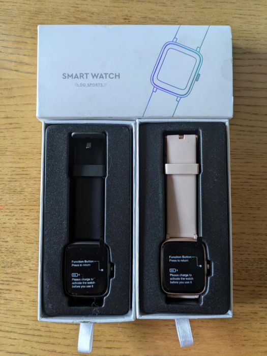 Zegarek Smart Watch czarny I różowy