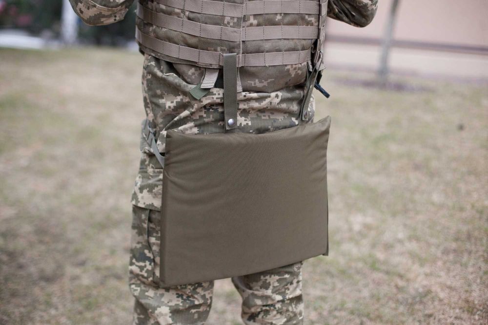 Каремат військовий, піджопник, тактична сідушка Хакі