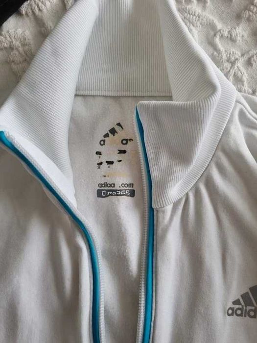 Adidas damska biała bluza Vintage Clima Varm rozm M