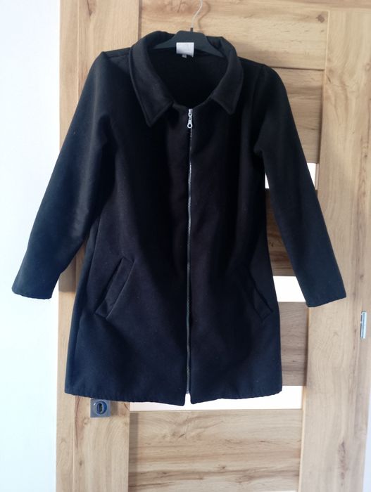 Płaszczyk damski z kołnierzem na suwak M