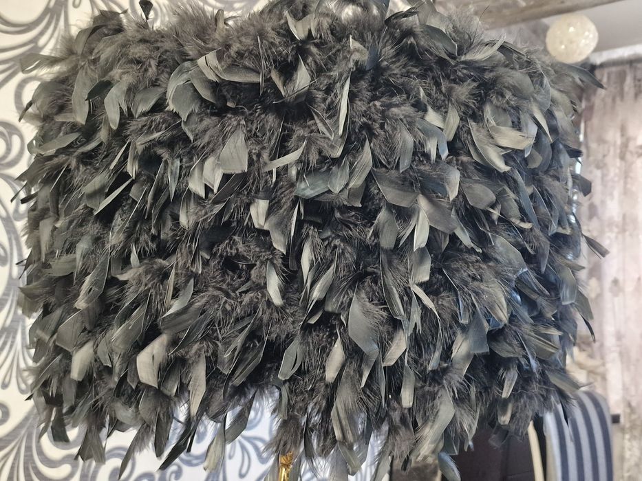 Candeeiro bronze com mesa